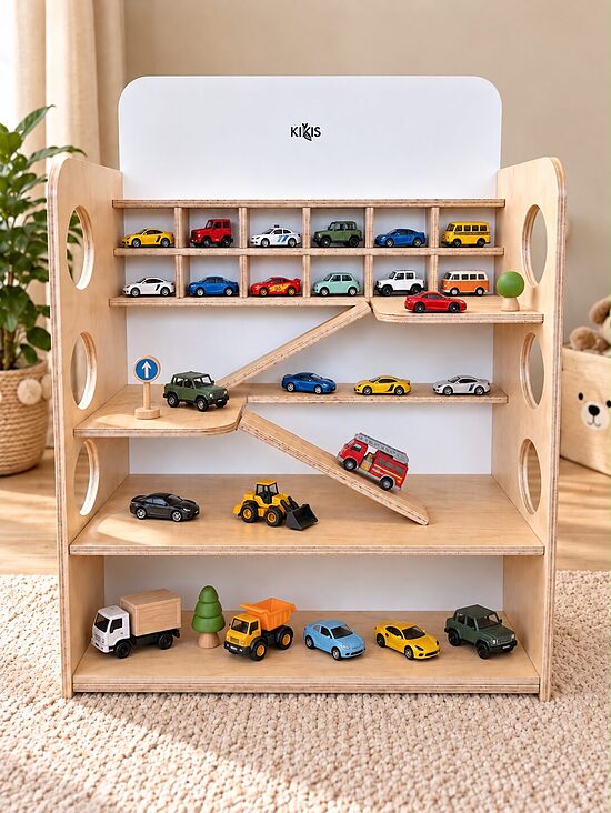 PILSĒTA / PLAUKTS scaffale giocattolo per bambini